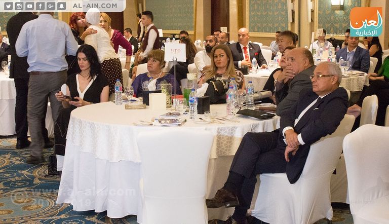 جانب من حضور المؤتمر الصحفي لـ