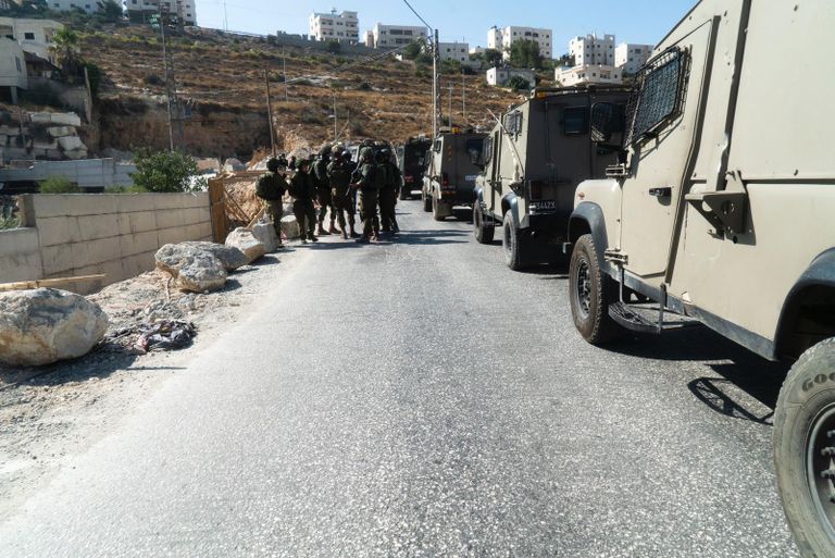 قوات الاحتلال في الضفة الغربية