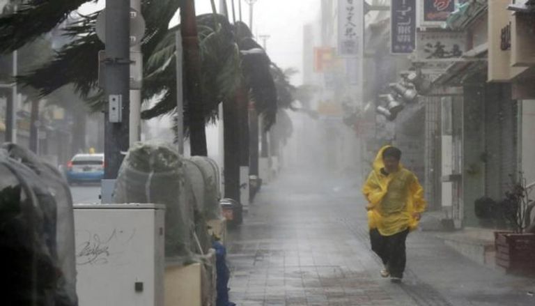 إعصار في اليابان - أرشيفية