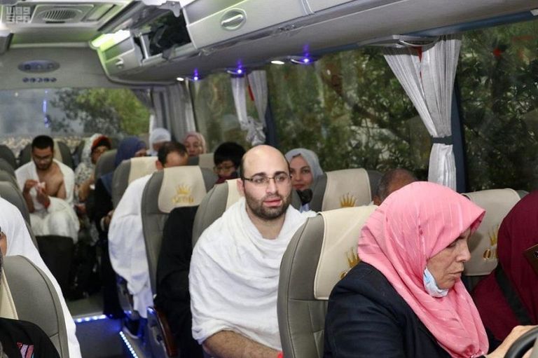ضيوف خادم الحرمين يستقرون بمشعر مزدلفة