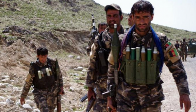 قوات أفغانية خلال عمليات أمنية ضد طالبان - أرشيفية
