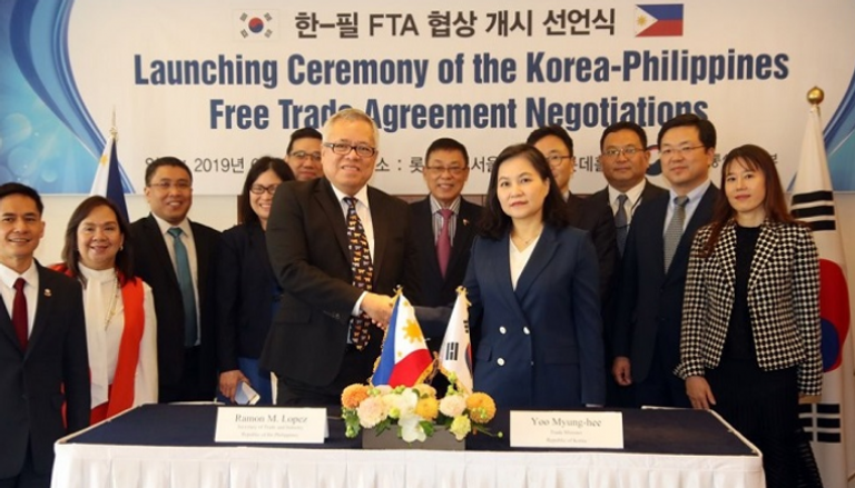 كوريا الجنوبية والفلبين تعقدان جولة ثالثة من مفاوضات اتفاقية التجارة
