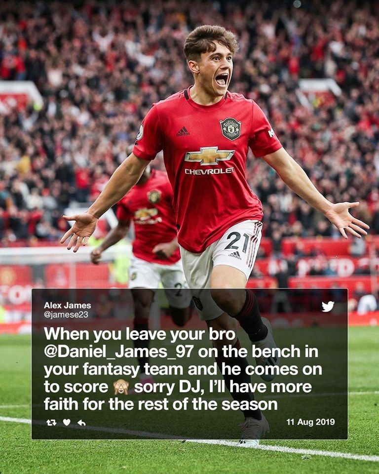 دانيال جيمس - لاعب مانشستر يونايتد