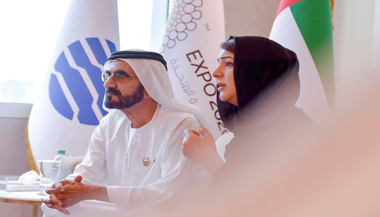 الشيخ محمد بن راشد آل مكتوم يزور موقع إكسبو 2020 دبي