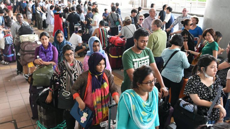 إعصار كروسا يتجه صوب جزر شيكوكو وكيوشو