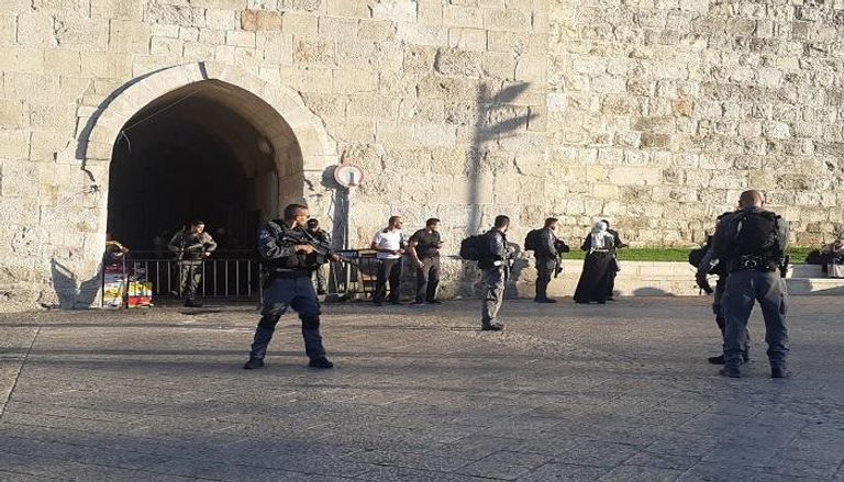 الاحتلال الإسرائيلي يغلق بوابات المسجد الأقصى
