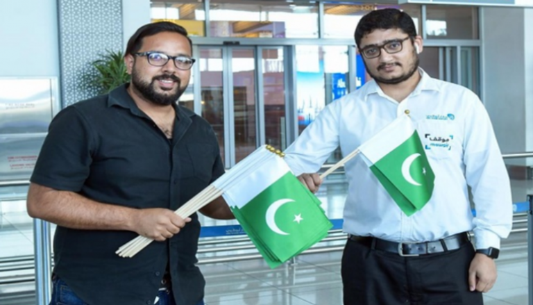 مطار أبوظبي الدولي يحتفي بذكرى استقلال باكستان والهند