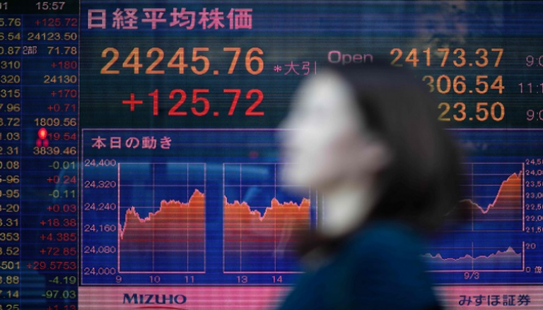 الأسهم اليابانية تواصل الانخفاض