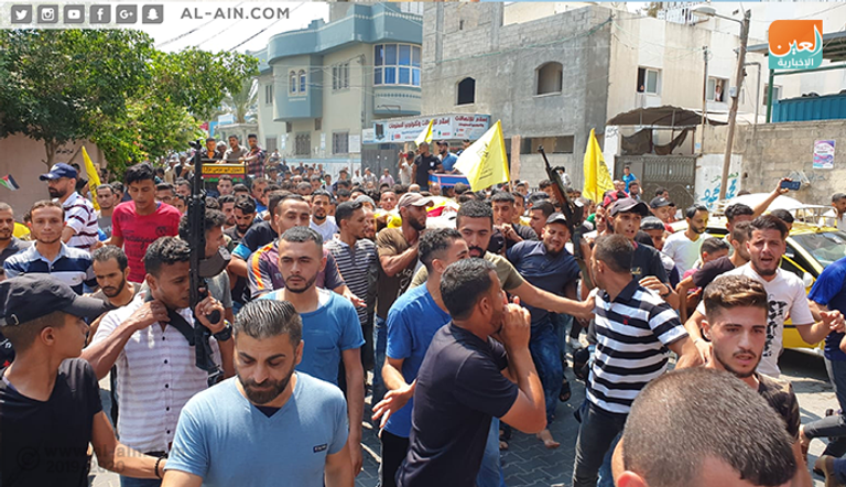 جنازة الشهداء الفلسطينيين