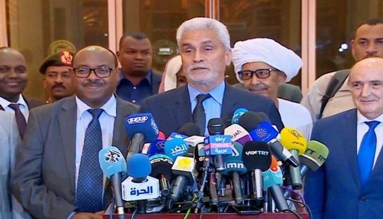 محمد الحسن ولد لبات مبعوث الاتحاد الأفريقي للأزمة السودانية