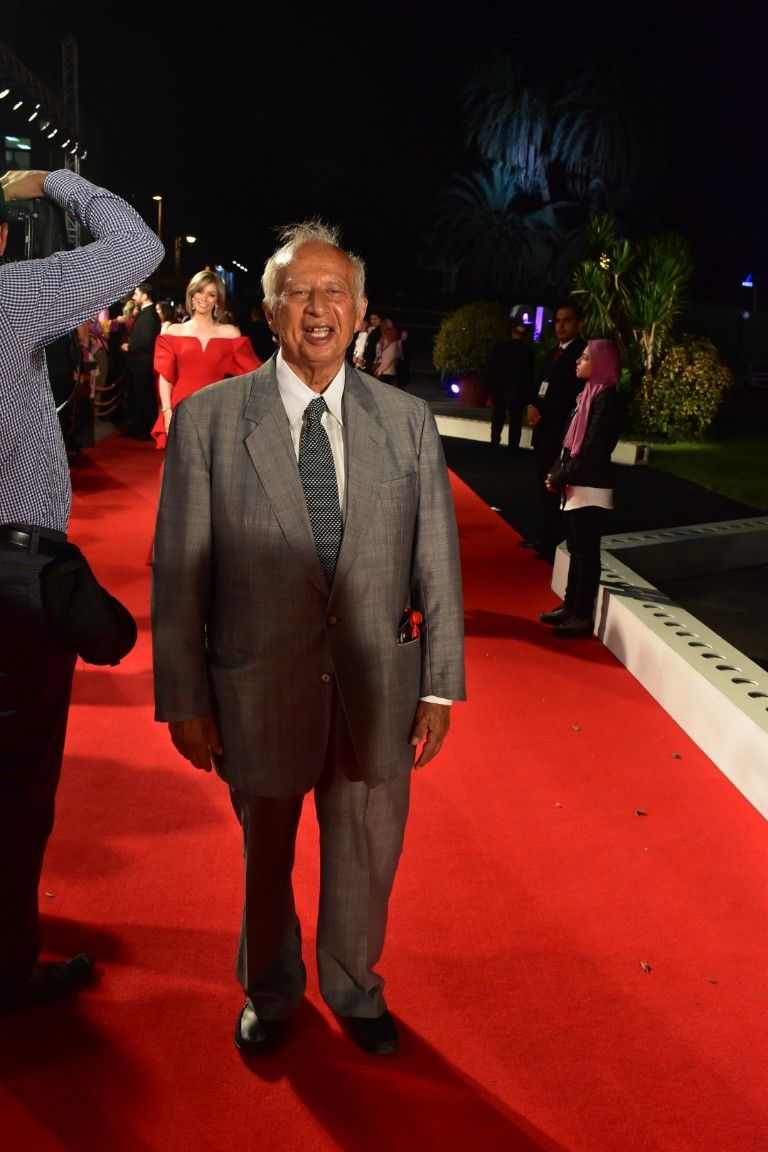 الفنانة القديرة سميحة أيوب أثناء تكريمها