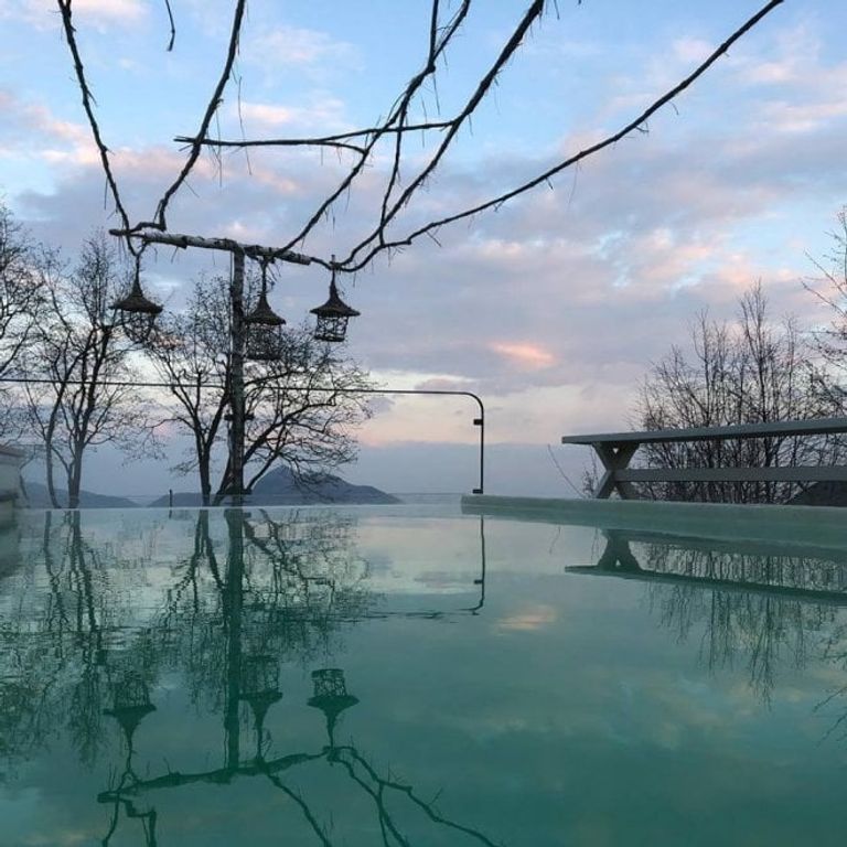 غرفة كابينة التلفريك الإيطالية