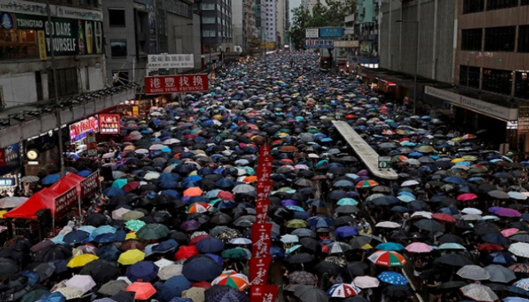 الاحتجاجات في هونج كونج - رويترز 