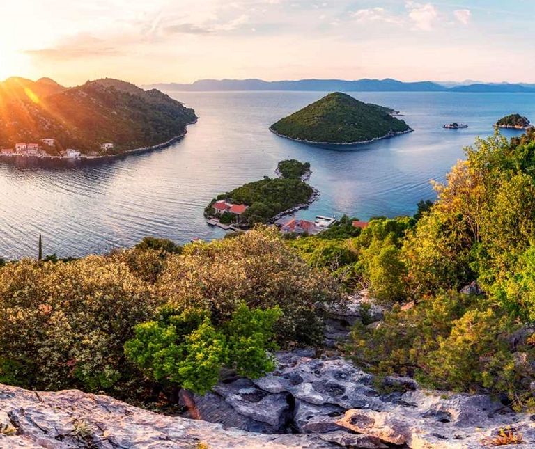 جزيرة "ملجيت" في كرواتيا