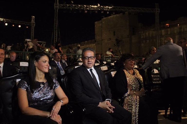 جانب من حفل افتتاح المهرجان