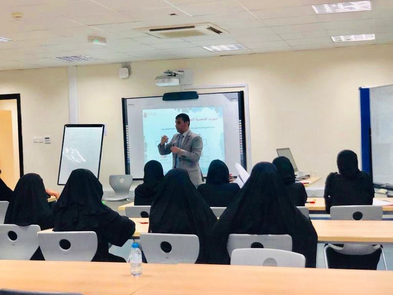 جانب من فعاليات إحدى ورش التدريب