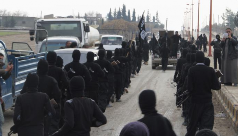 إرهابيون في صفوف تنظيم داعش- أرشيفية
