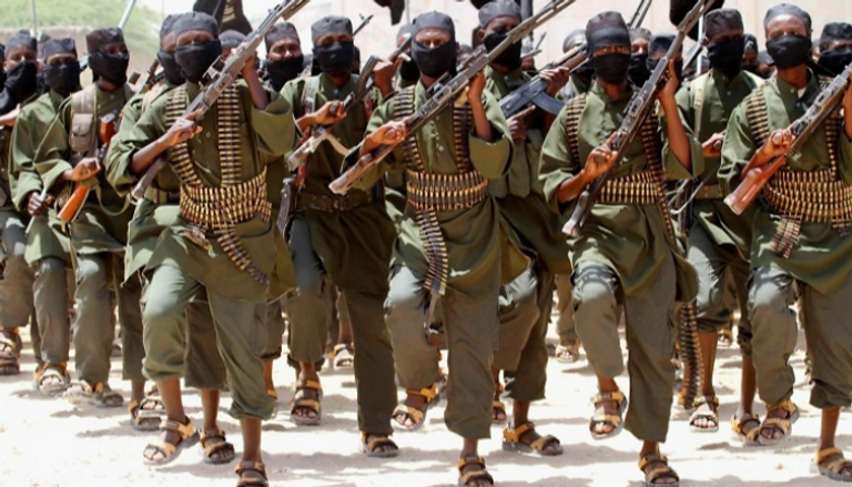 عناصر من حركة الشباب الإرهابية في الصومال