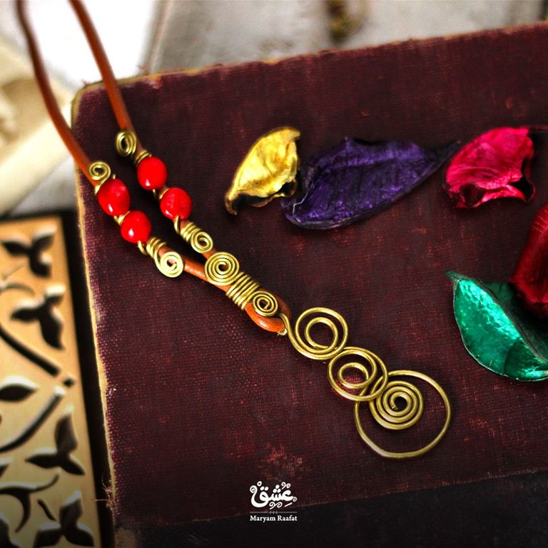 مجموعة حلي مستوحاة من الفلكلور المصري بطابع عصري