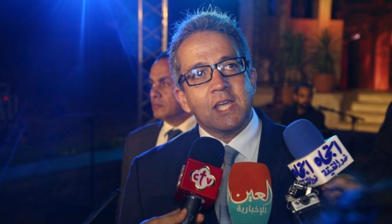 وزير الآثار المصري خالد العناني