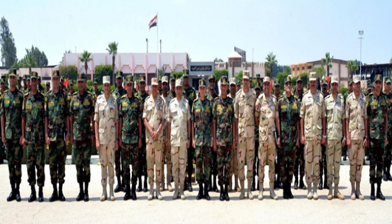 القوات المصرية المشاركة في تدريب حماة الصداقة–4