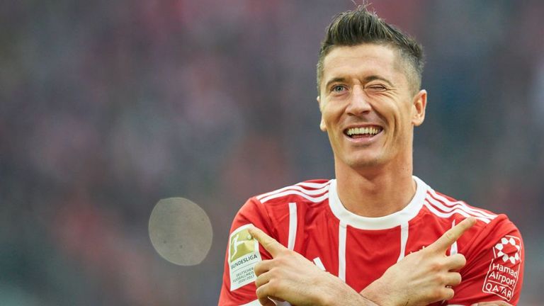 روبرت ليفاندوفسكي يورجن كلوب مدرب ليفربول