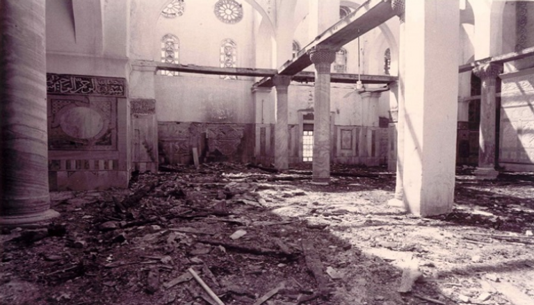 حريق المسجد الأقصى - أرشيفية