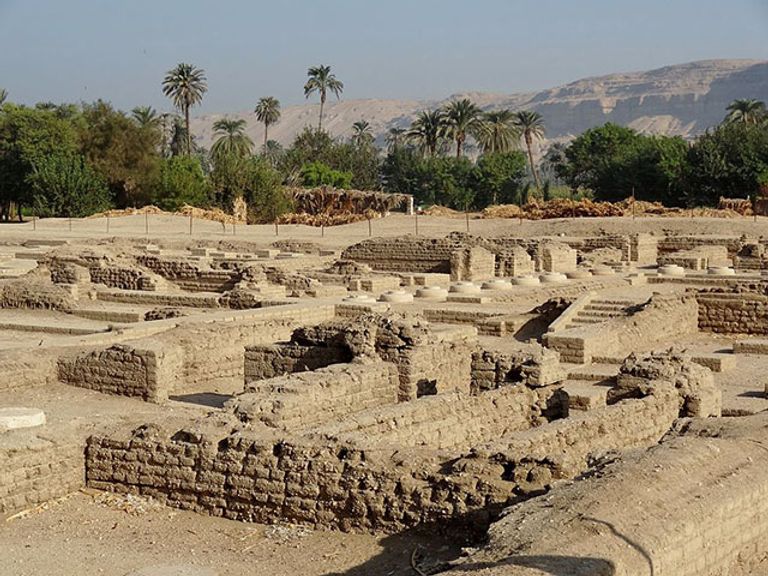 مدينة "تل العمارنة" الأثرية في مصر