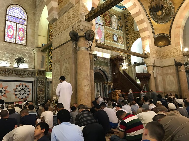  حريق المسجد الأقصى- أرشيفية