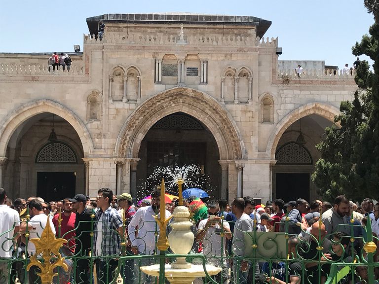  حريق المسجد الأقصى- أرشيفية