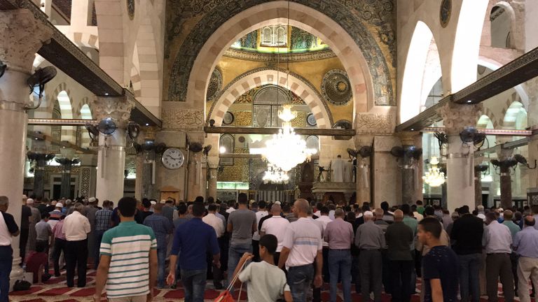  حريق المسجد الأقصى- أرشيفية