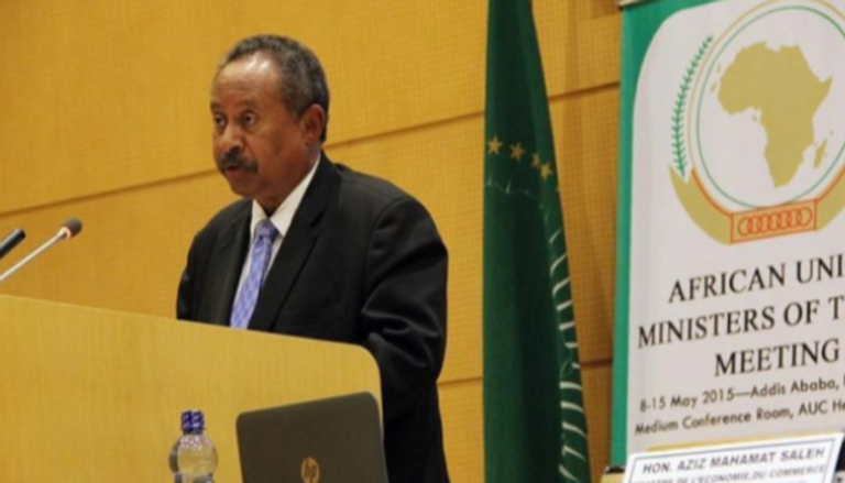 الدكتور عبدالله حمدوك رئيس الوزراء السوداني الجديد