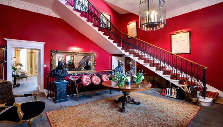 قلعة سيتون بمقاطعة لوثيان الشرقية في اسكتلندا