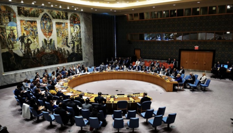 أحد اجتماعات مجلس الأمن التابع للأمم المتحدة