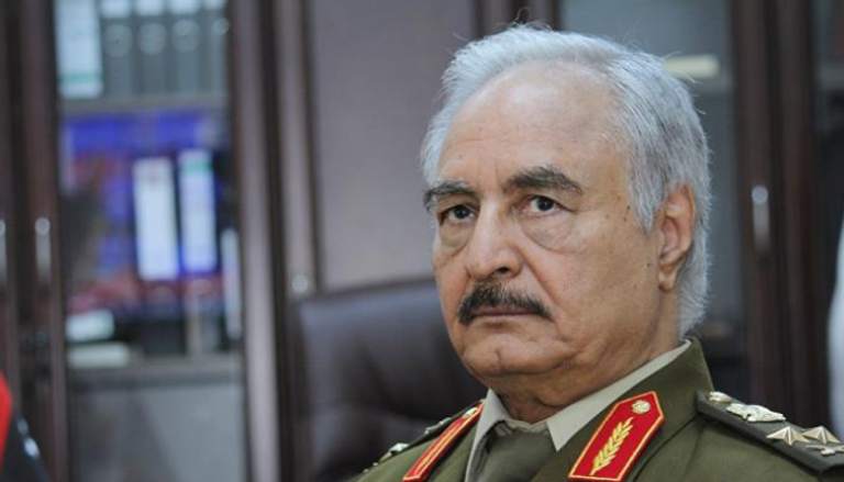 المشير حفتر قائد الجيش الليبي - أرشيفية