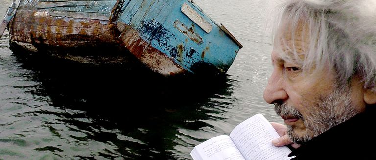 المخرج السوري محمد ملص في لقطة من الفيلم