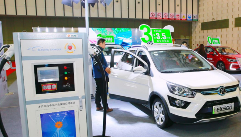 محطات شحن السيارات الكهربائية بالصين