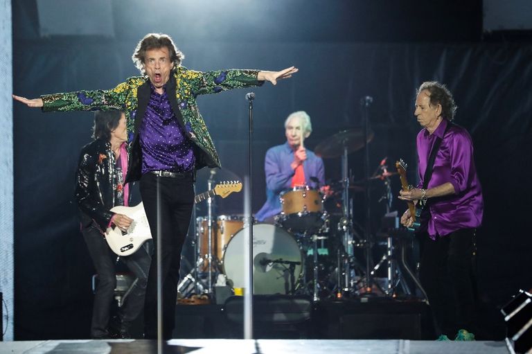 جانب من إحدى حفلات "رولينج ستونز"