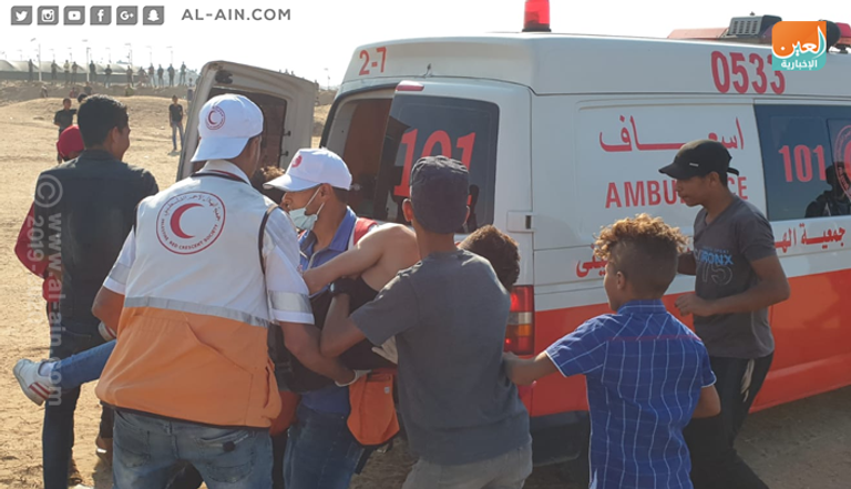 مسيرات الجمعة الـ71 لكسر الحصار شرقي غزة