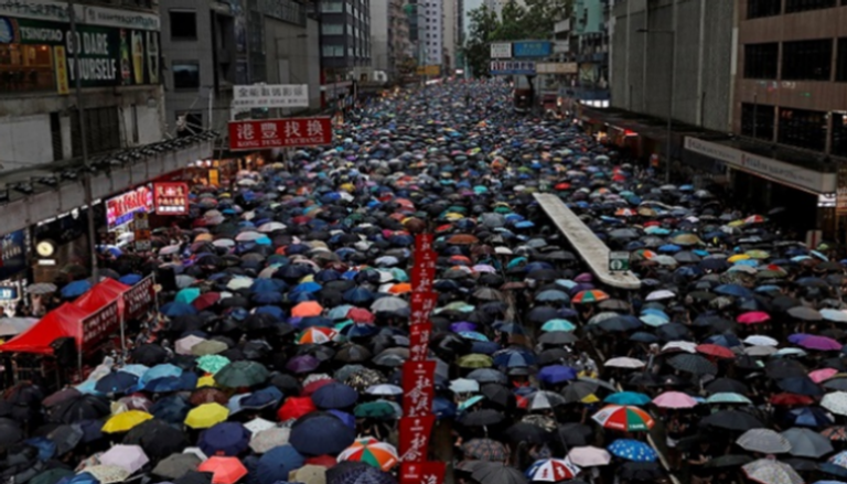 الاحتجاجات في هونج كونج - رويترز