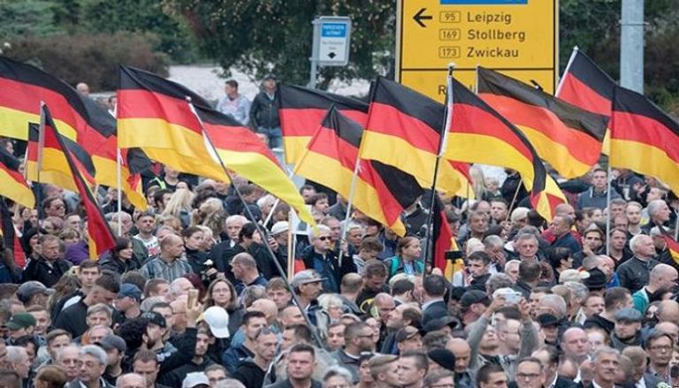 مظاهرة مناهضة لليمين المتطرف في ألمانيا - أرشيفية
