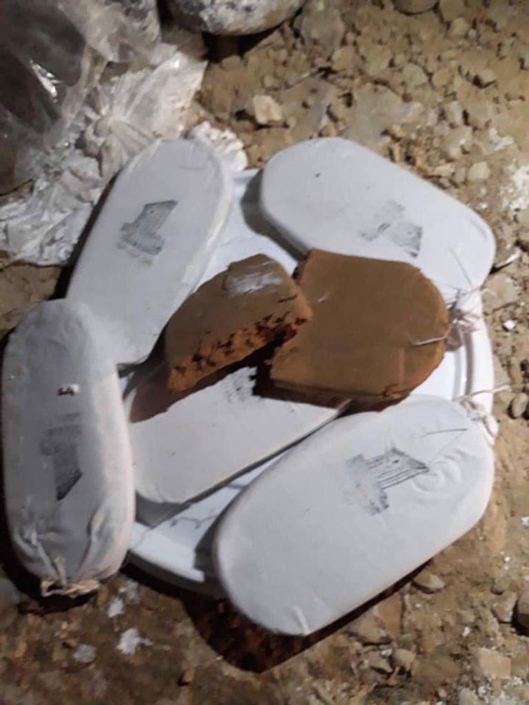 أحد المضبوطات التابعة للعصابة السورية