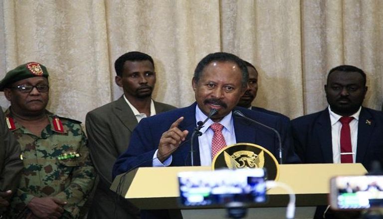 عبدالله حمدوك رئيس الوزراء السوداني