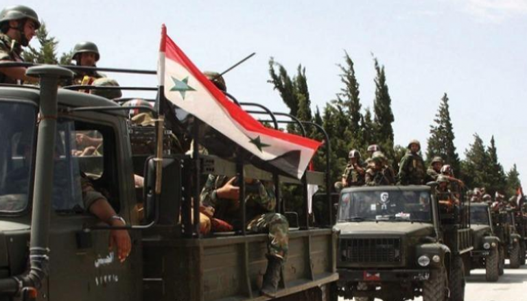 قوات الجيش السوري في طريقها لمواقع القتال- أرشيفية
