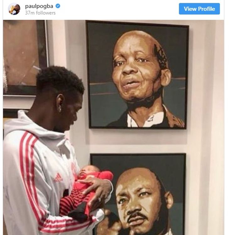 تغريدة بطل العالم بوجبا الفرنسي بول بوجبا