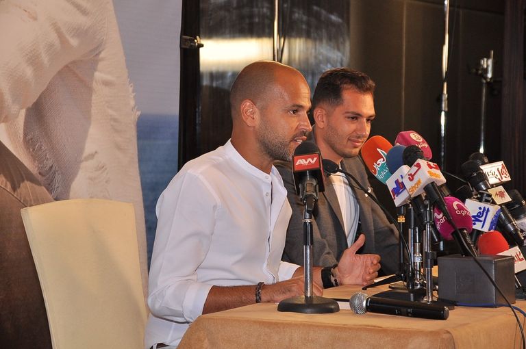 جانب من المؤتمر الصحفي