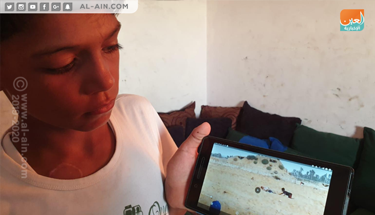 الطفل الفلسطيني عز الدين صمصوم