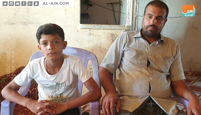 الطفل الفلسطيني عز الدين صمصوم