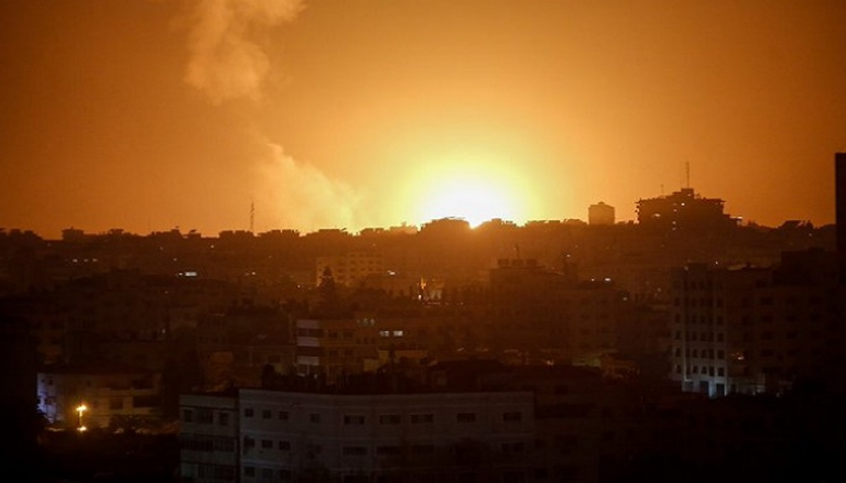 غارات إسرائيلية على غزة - أرشيفية