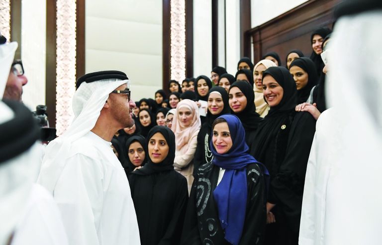 دولة الإمارات دعمت المرأة في جميع المجالات